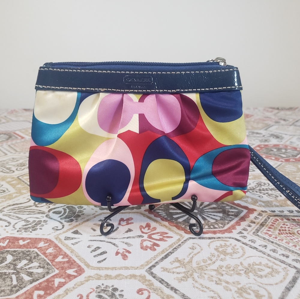 Coach Multi color wristlet - Picture 2 of 4